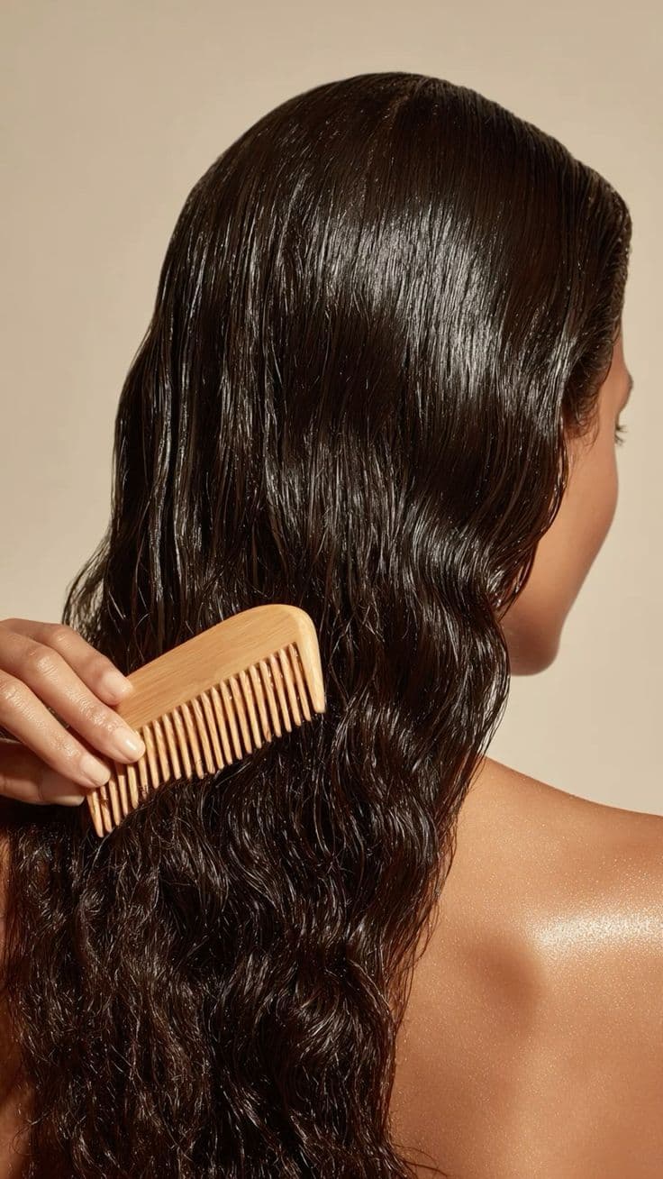 A woman with full hair thanks to atelier aesthetics hair restoration treatment